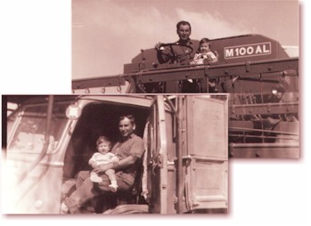 Paolo Agosta con il figlio Gaspare.